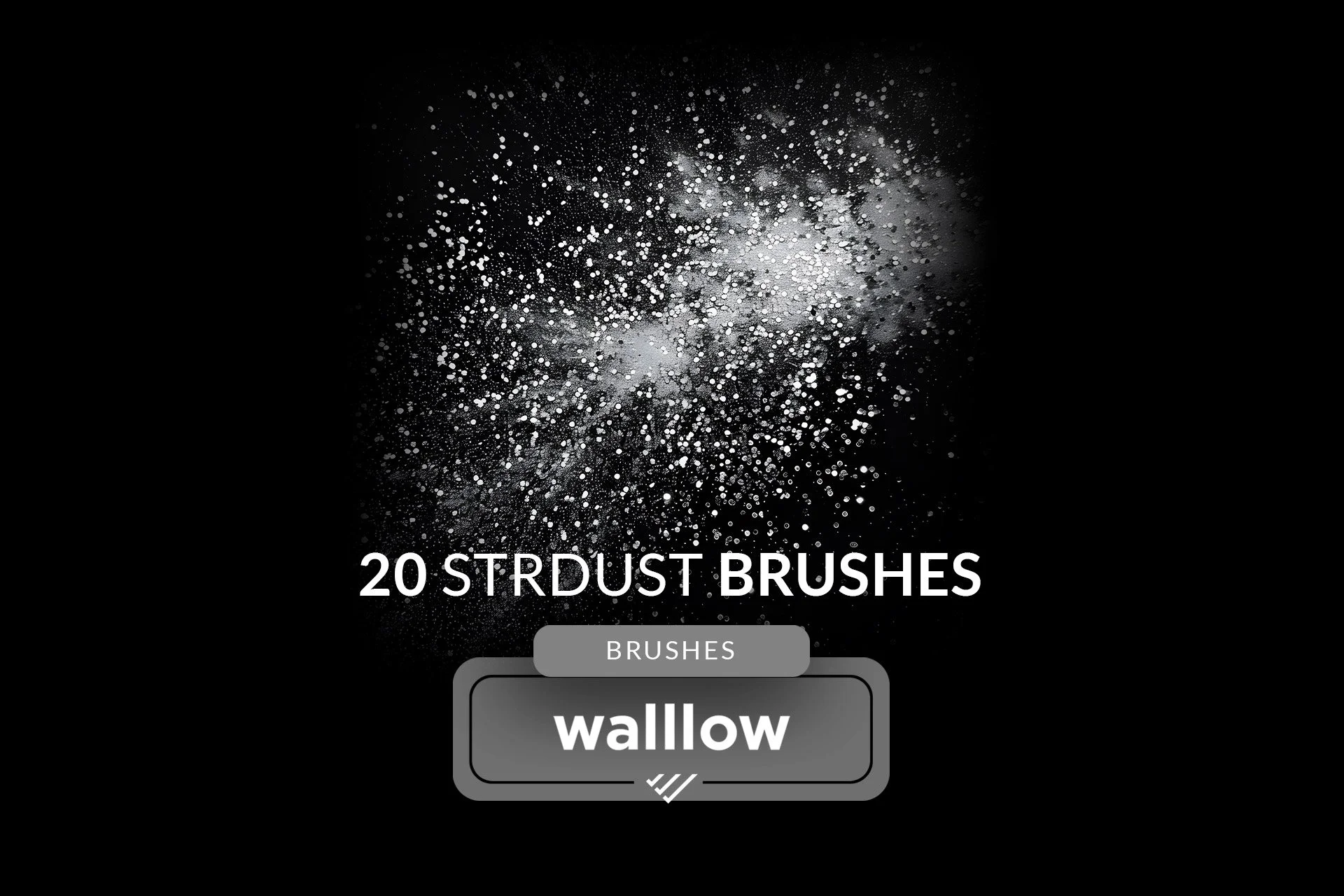 Stardust Glitter Magical Celestial Dust Brushes