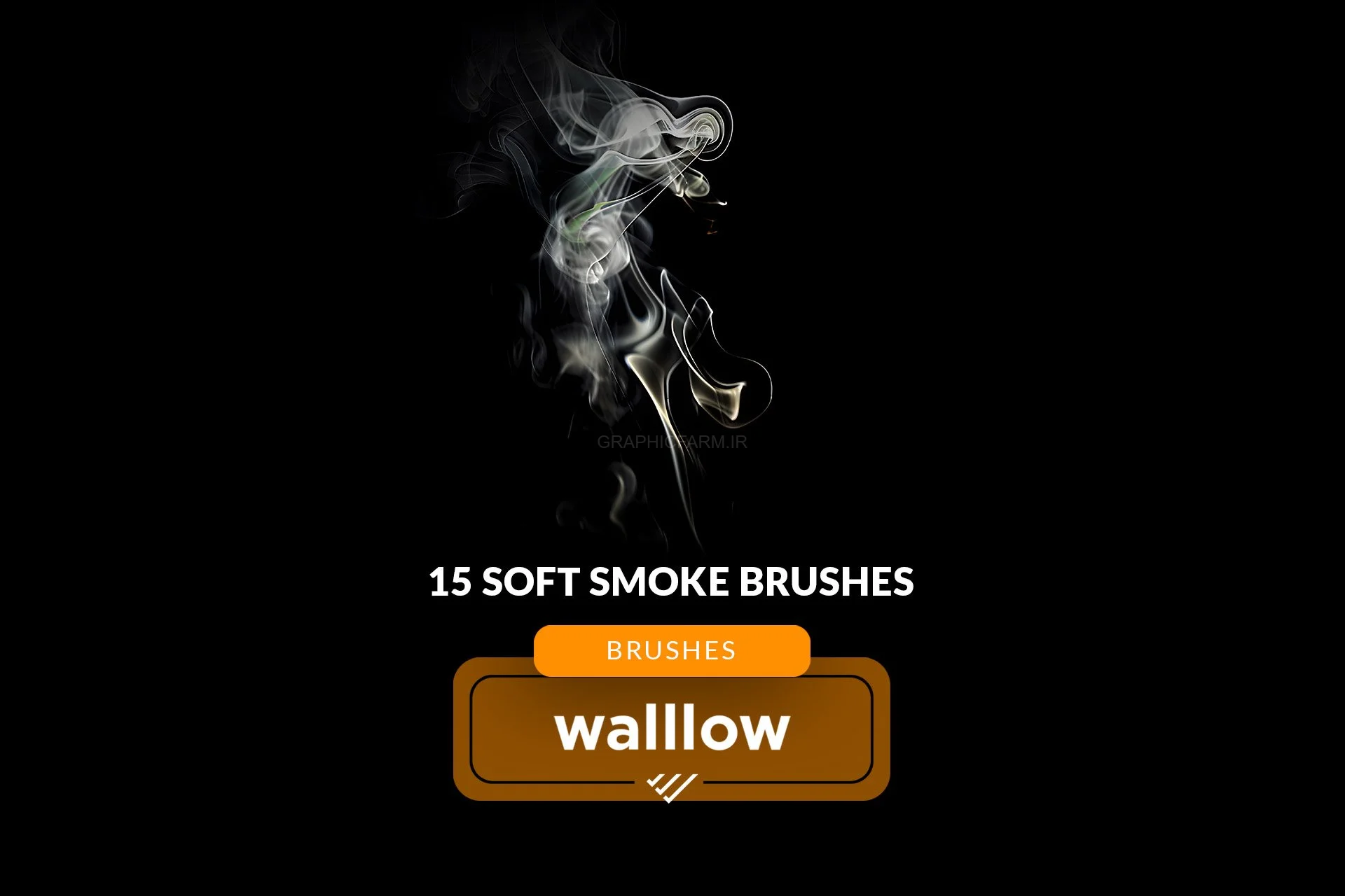 15 Soft Subtle Smoke Effect Photoshop Brushes