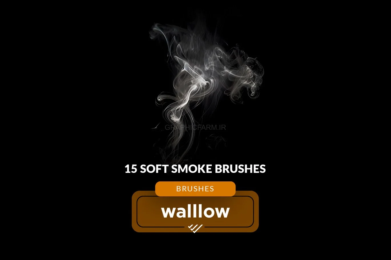 15 Soft Subtle Smoke Effect Photoshop Brushes