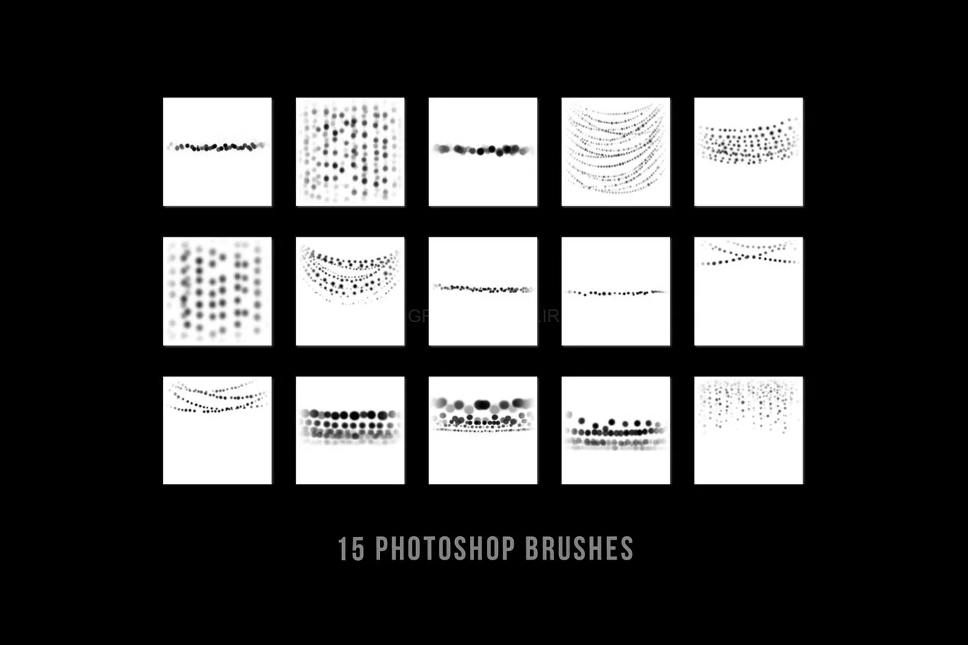 Bokeh String Light Effects Photoshop Brushes