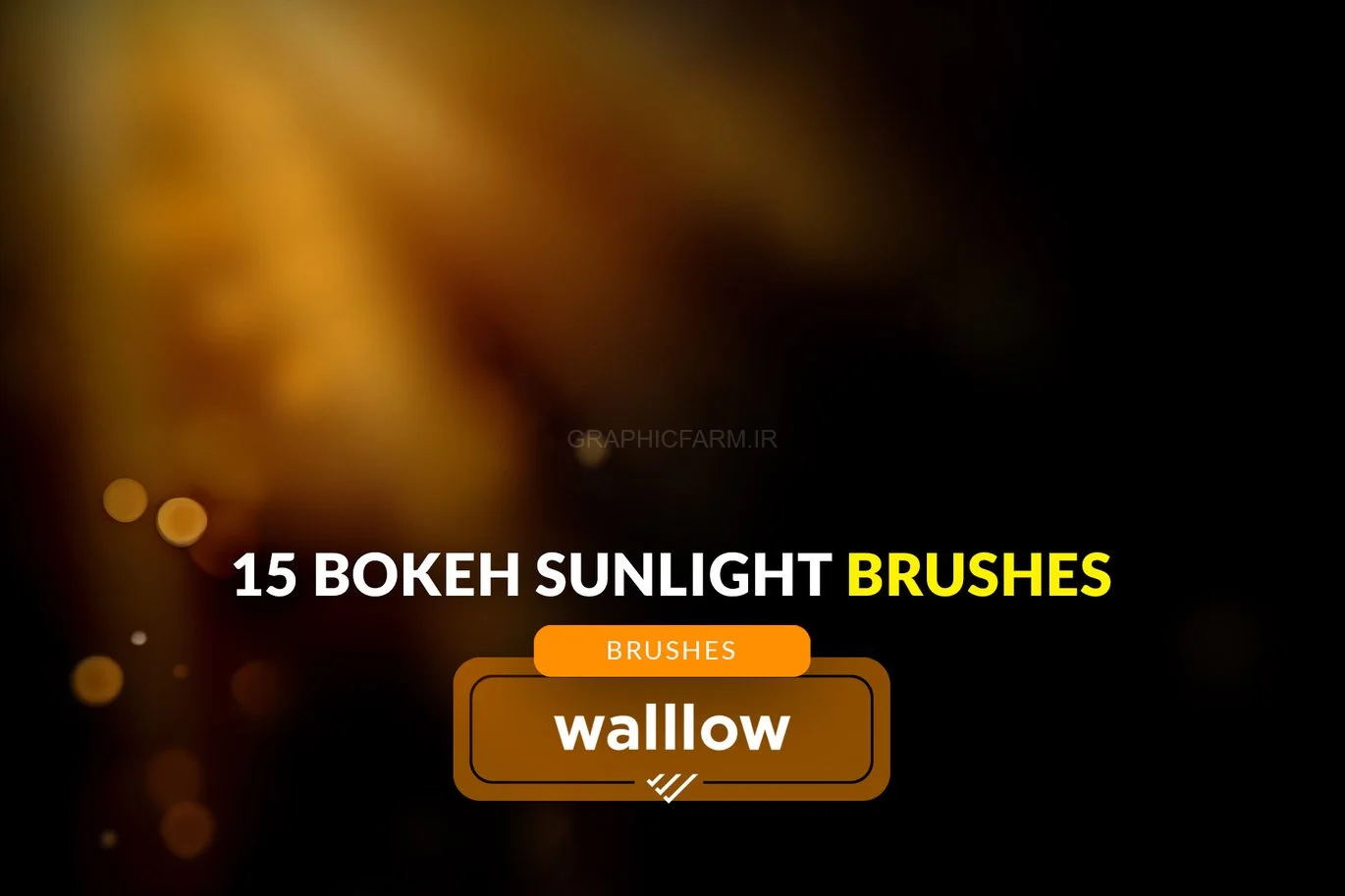Soft Sunlight With Bokeh Flares Photoshop Brushes