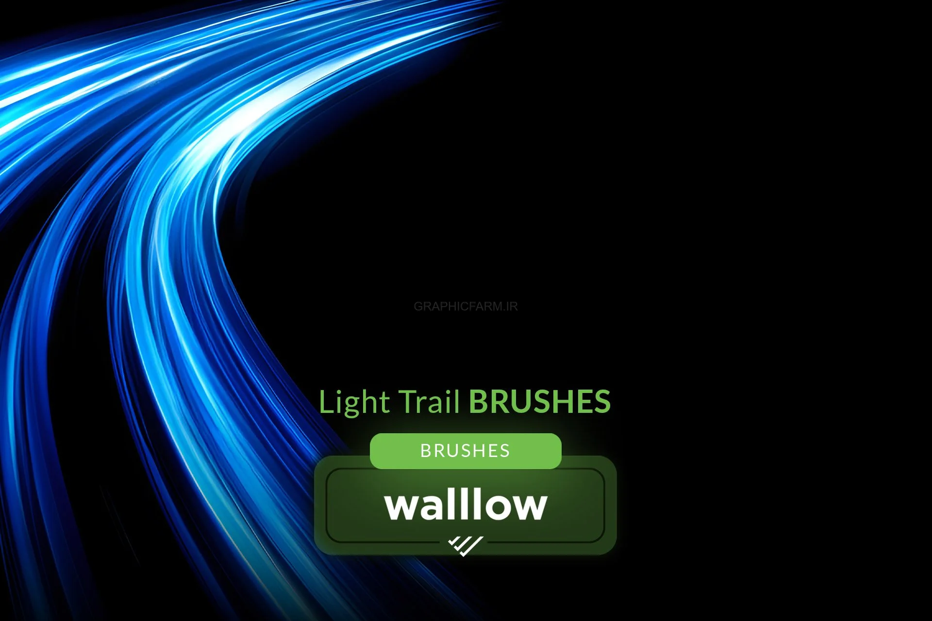 Light Trails Photoshop Brushes | Light Streaks