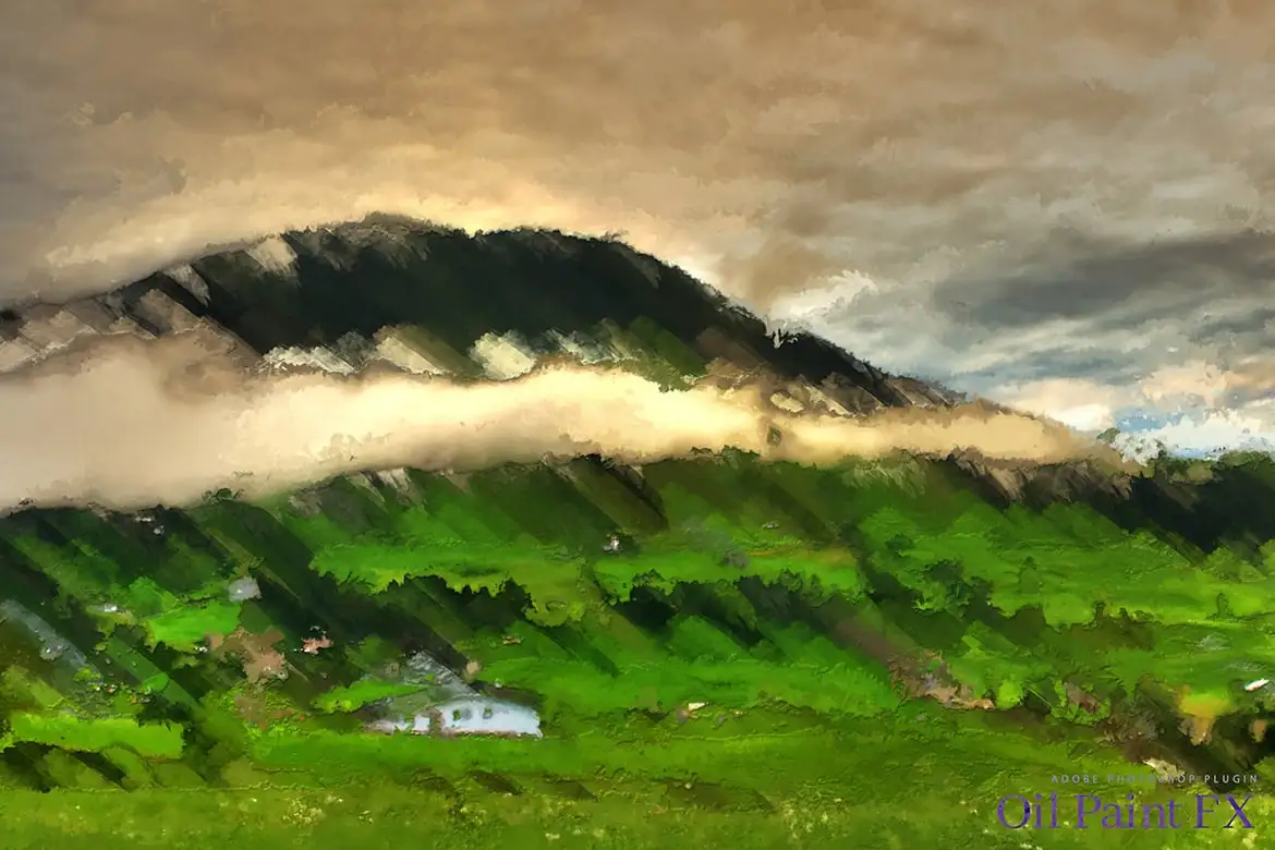 Oil Paint FX Photoshop Action Plugin