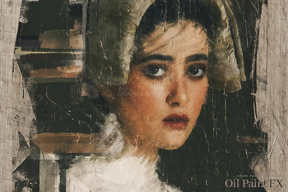 Oil Paint FX Photoshop Action Plugin