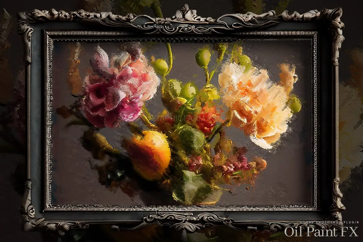 Oil Paint FX Photoshop Action Plugin