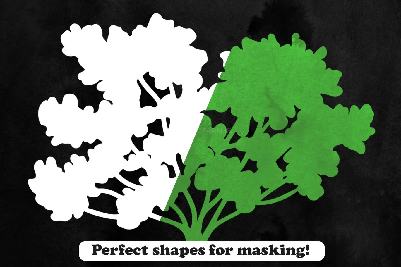 25 Bush Photoshop Stamp Brushes