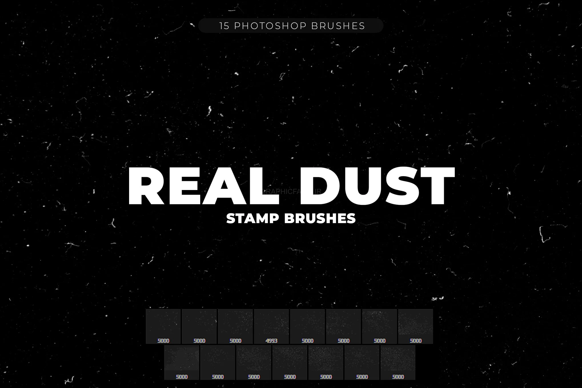 15 Real Dust Photoshop Brushes
