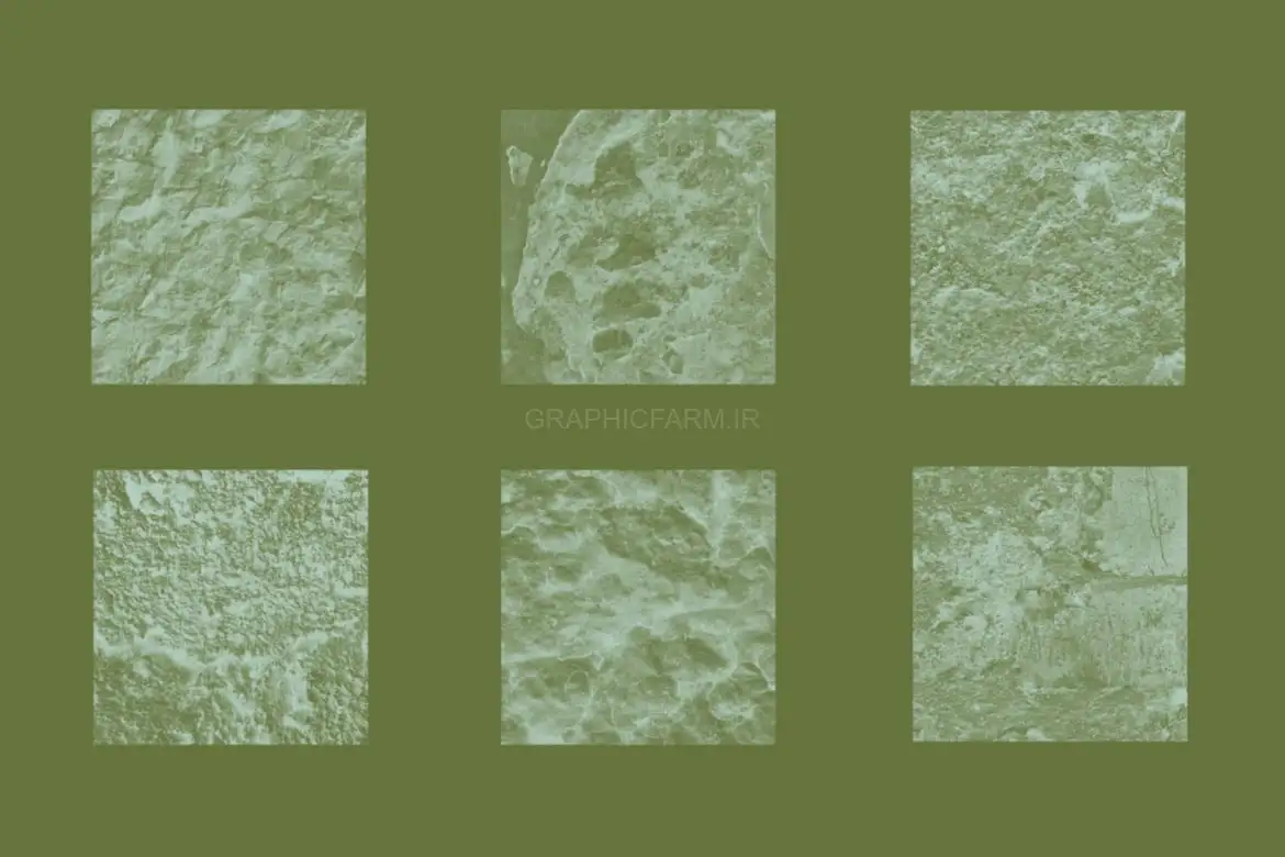 30 Stone Texture Photoshop Brushes