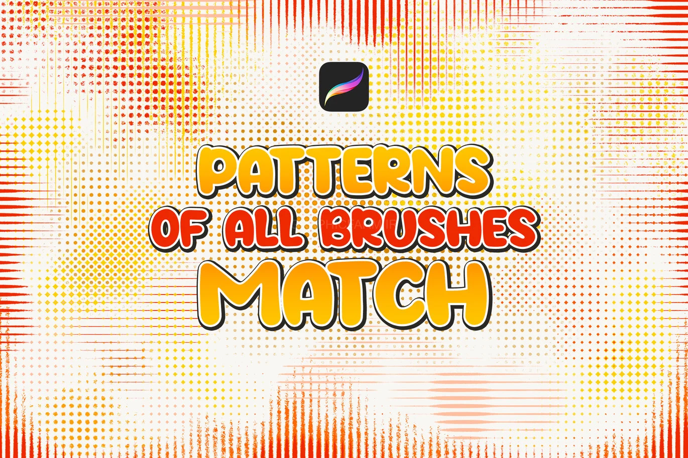 Halftone Procreate Brushes