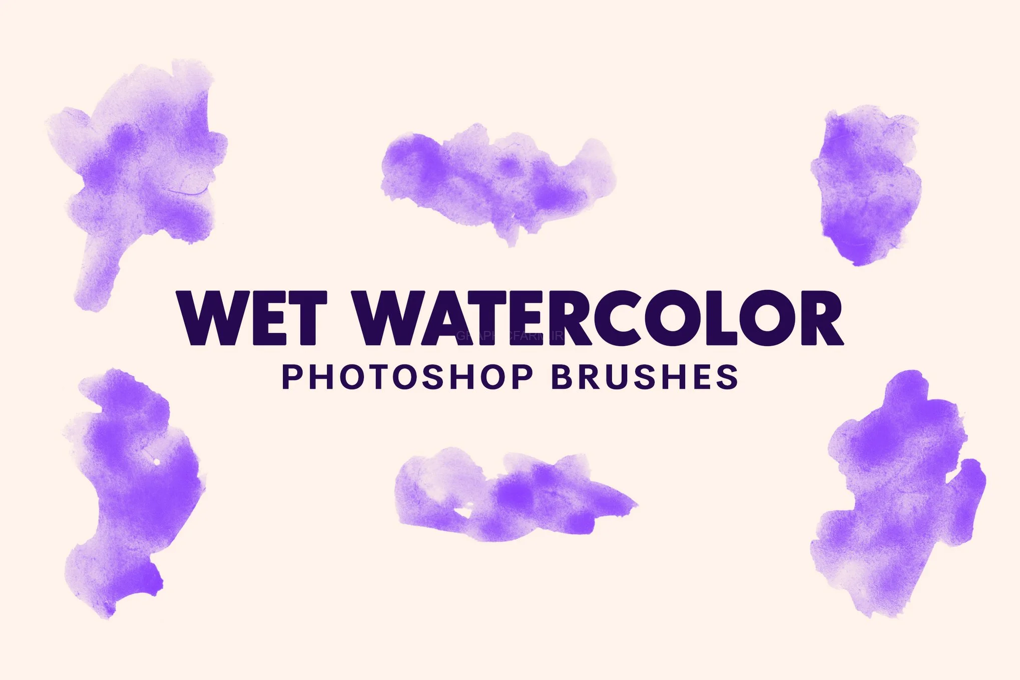 Wet Watercolor Brushes