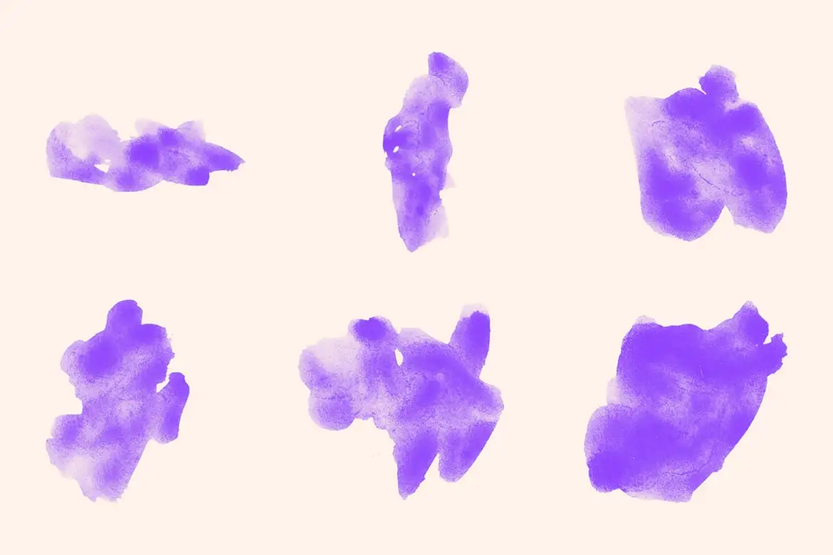 Wet Watercolor Brushes