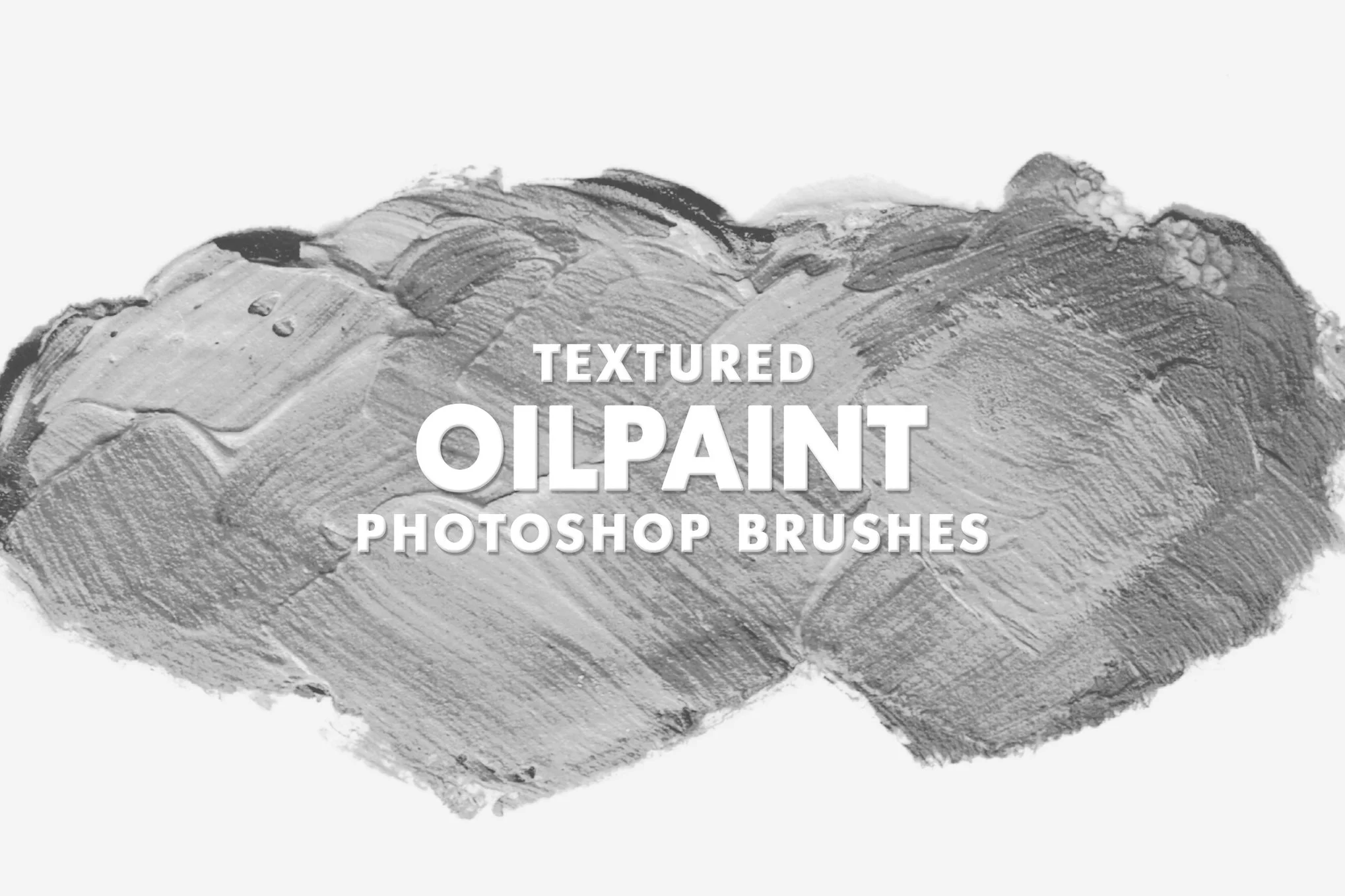Textured Oil Paint Brushes