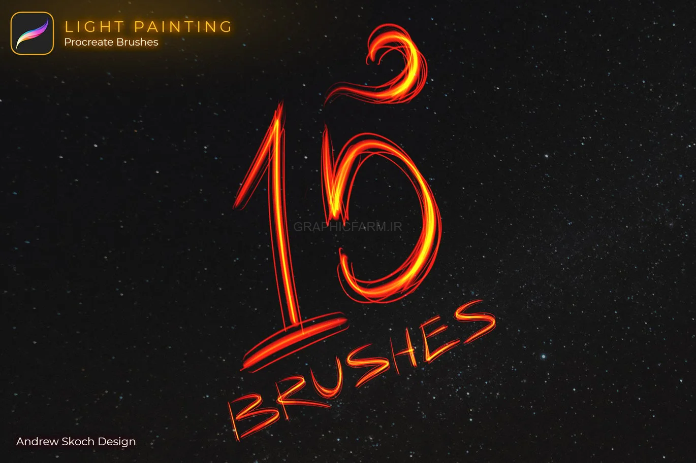 Light Painting Procreate Brushes