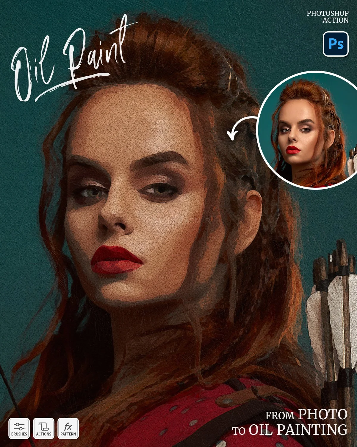 Oil Paint Photoshop Action