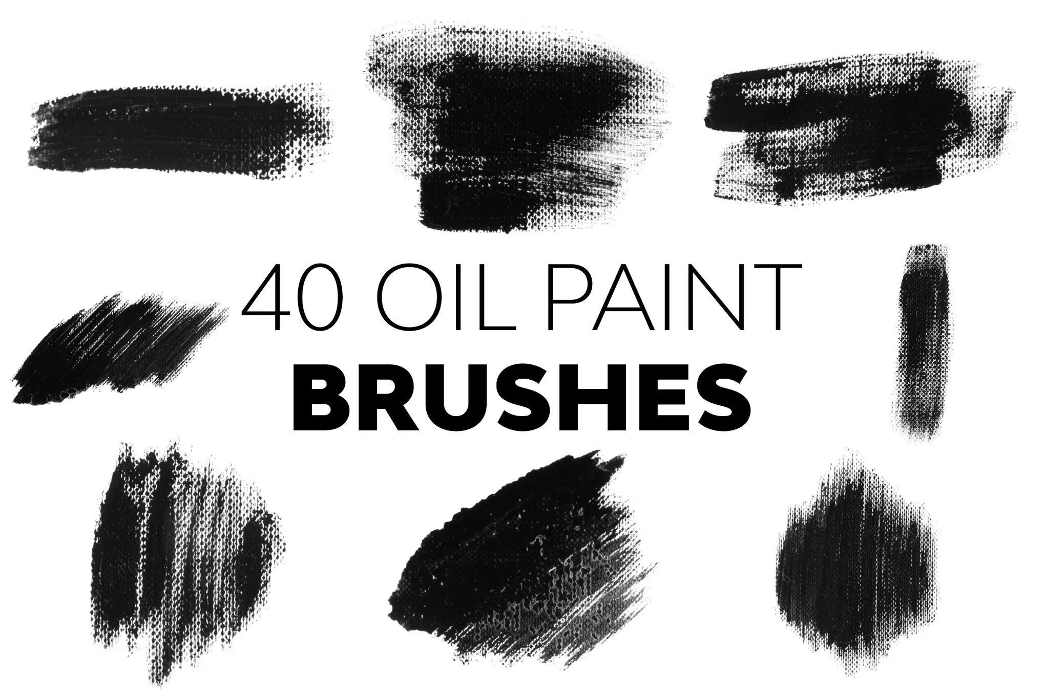 Oil Paint Brushes