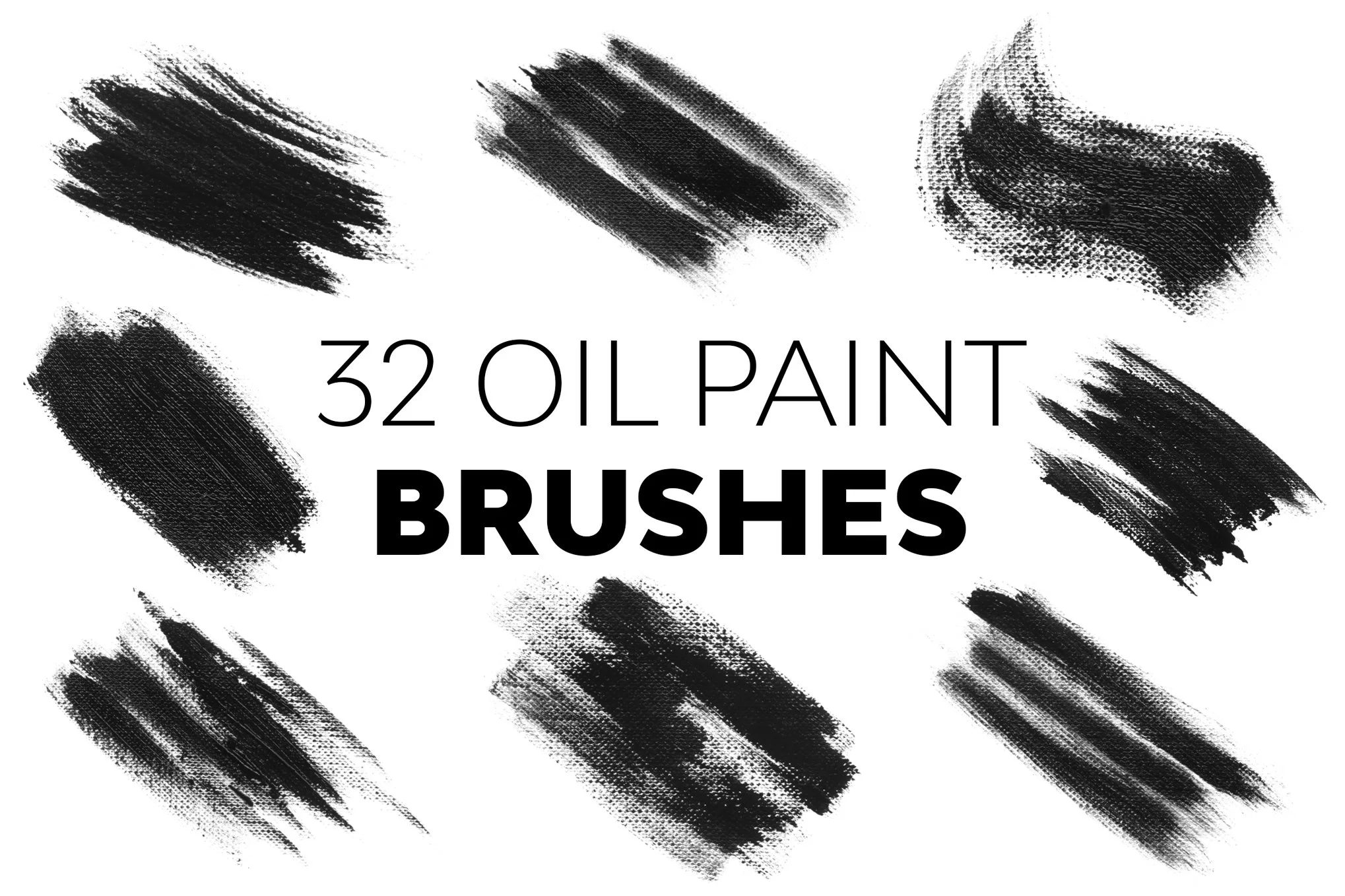 Oil Paint Brushes