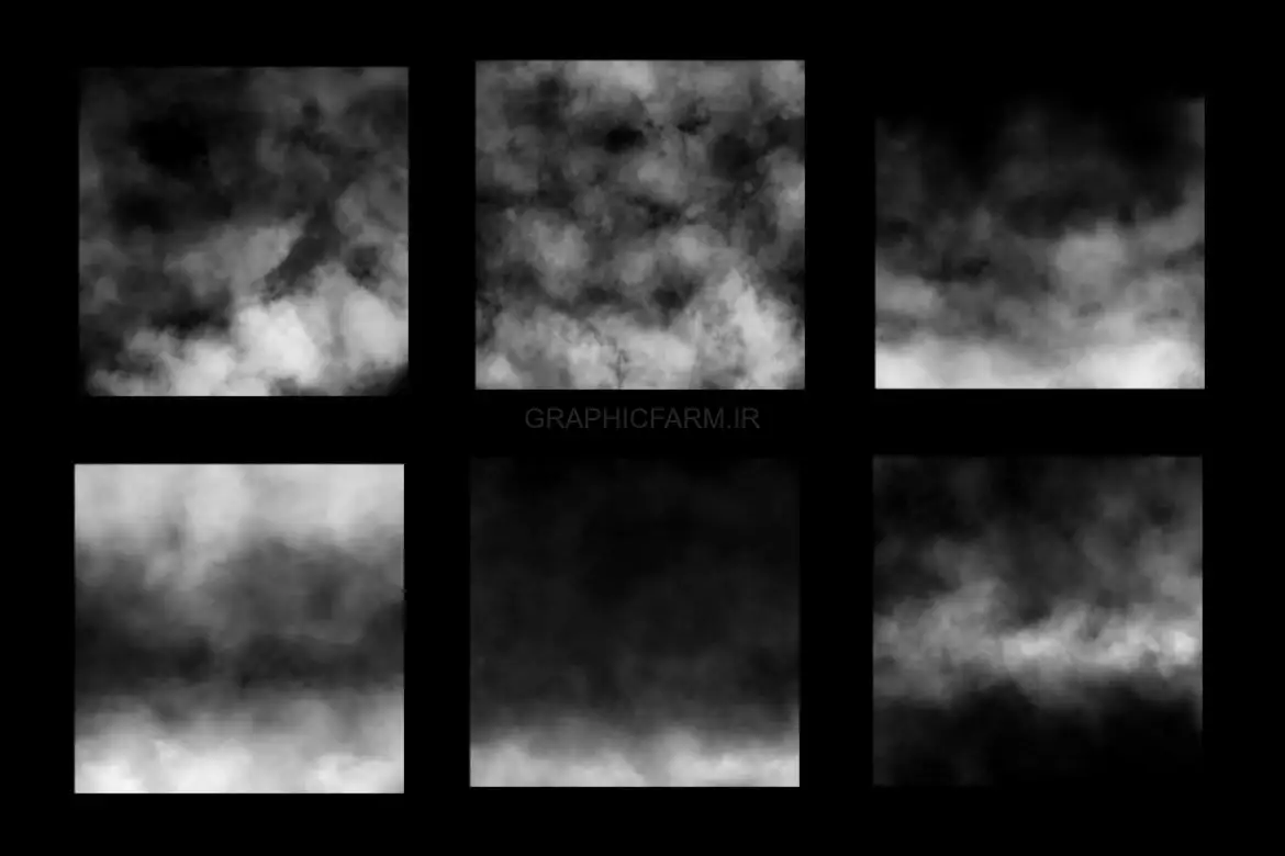 100 Fog Photoshop Stamp Brushes