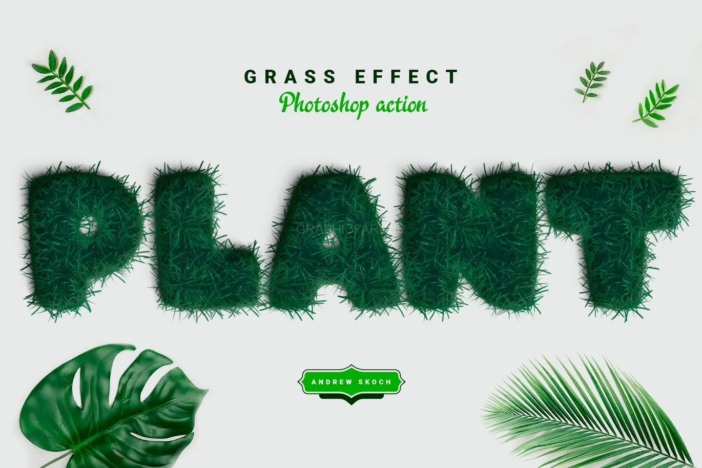 Grass Photoshop Action