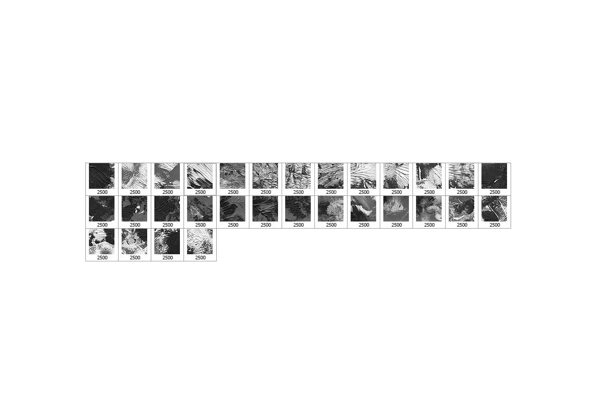 30 Acrylic Photoshop Stamp Brushes Vol. 2