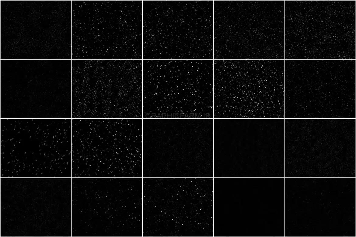 Digital Snow Photoshop Brushes