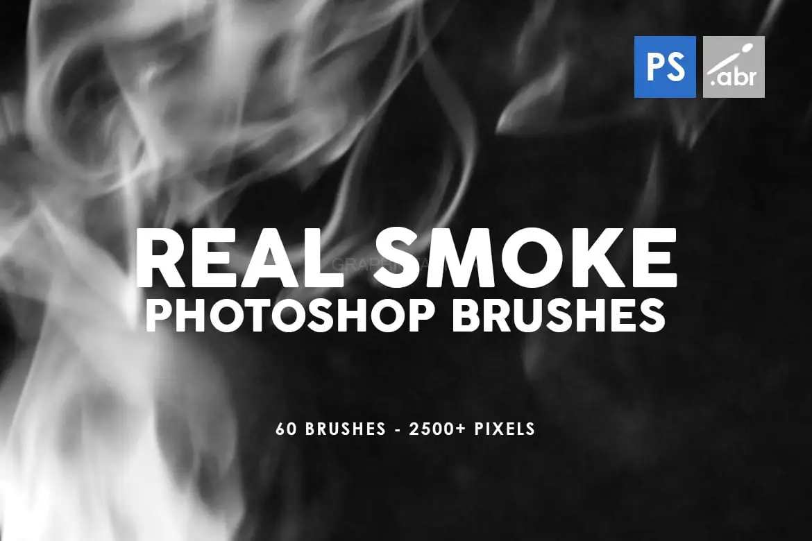 60 Real Smoke Photoshop Stamp Brushes