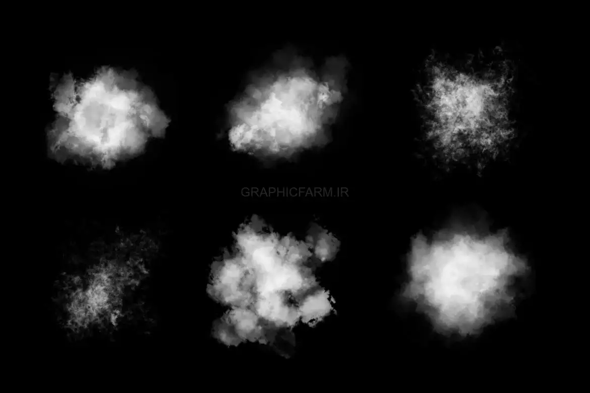 60 Powder Photoshop Stamp Brushes