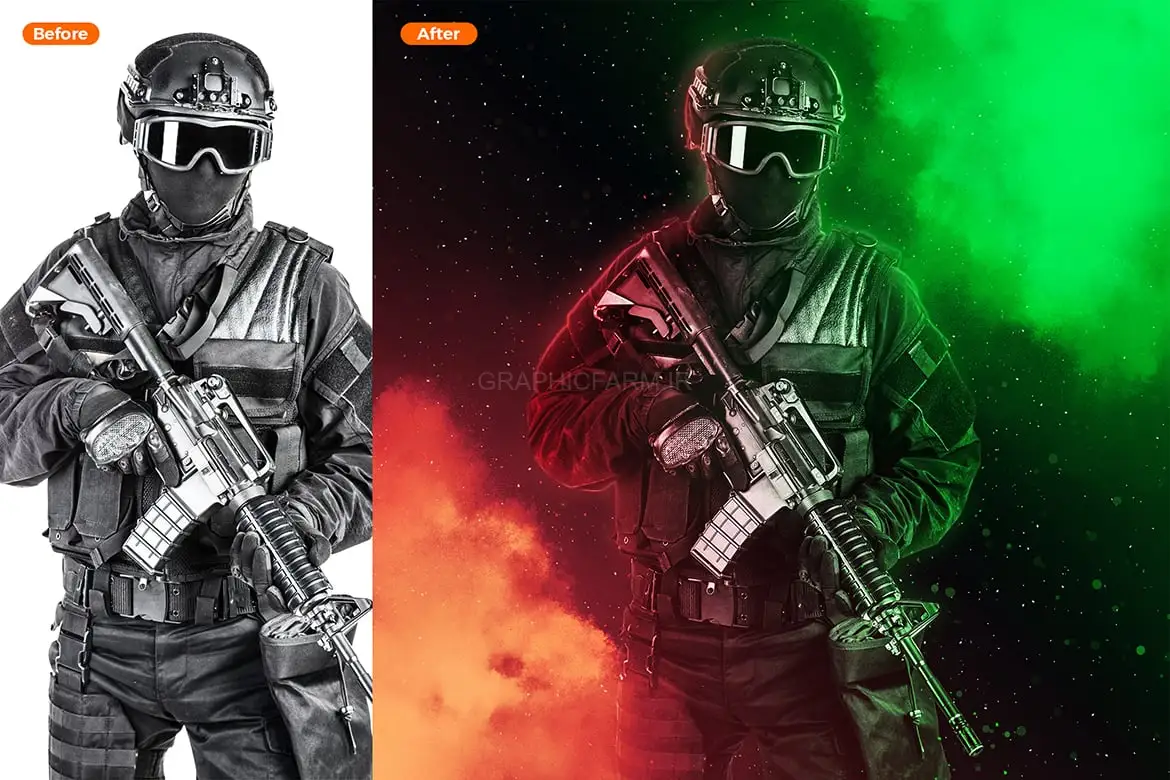 Rangers Photoshop Action
