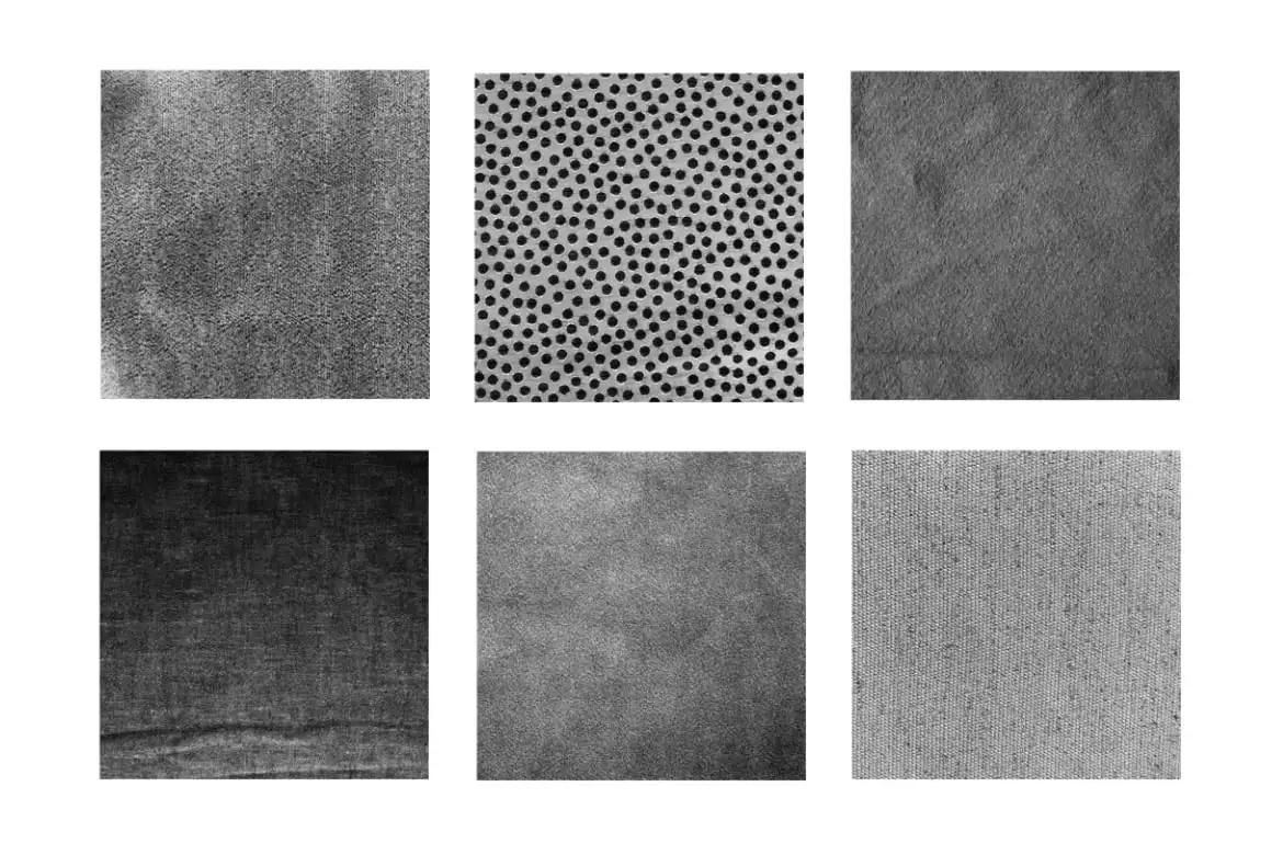 30 Clean Fabric Photoshop Stamp Brushes