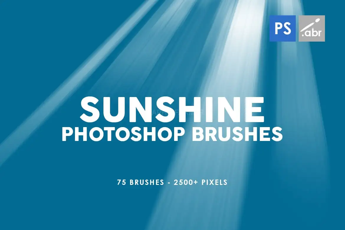 75 Sunshine Photoshop Stamp Brushes