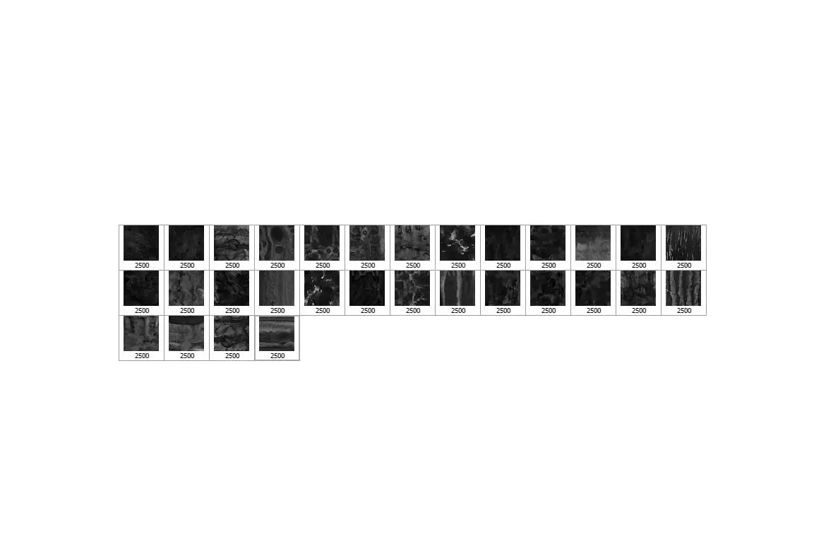 30 Ink Texture Photoshop Brushes Vol. 3