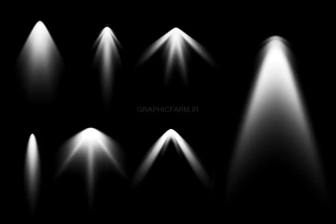 100 Spotlight Photoshop Brushes