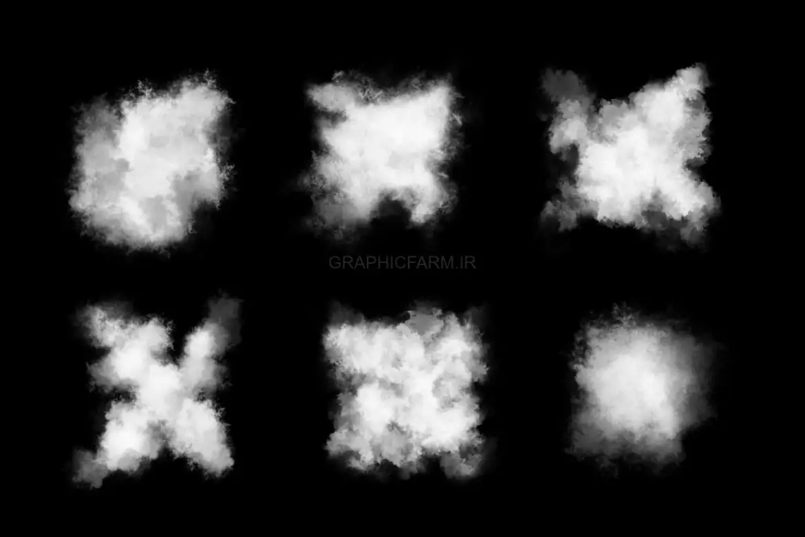 60 Dust Boom Photoshop Stamp Brushes