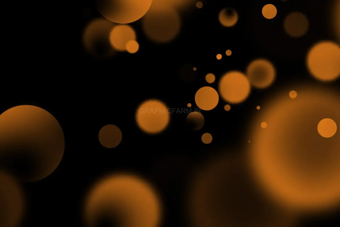 25 Bokeh Cluster Photoshop Stamp Brushes