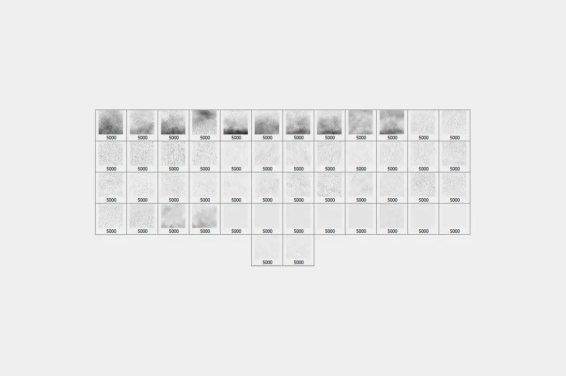 50 Rain Photoshop Brushes