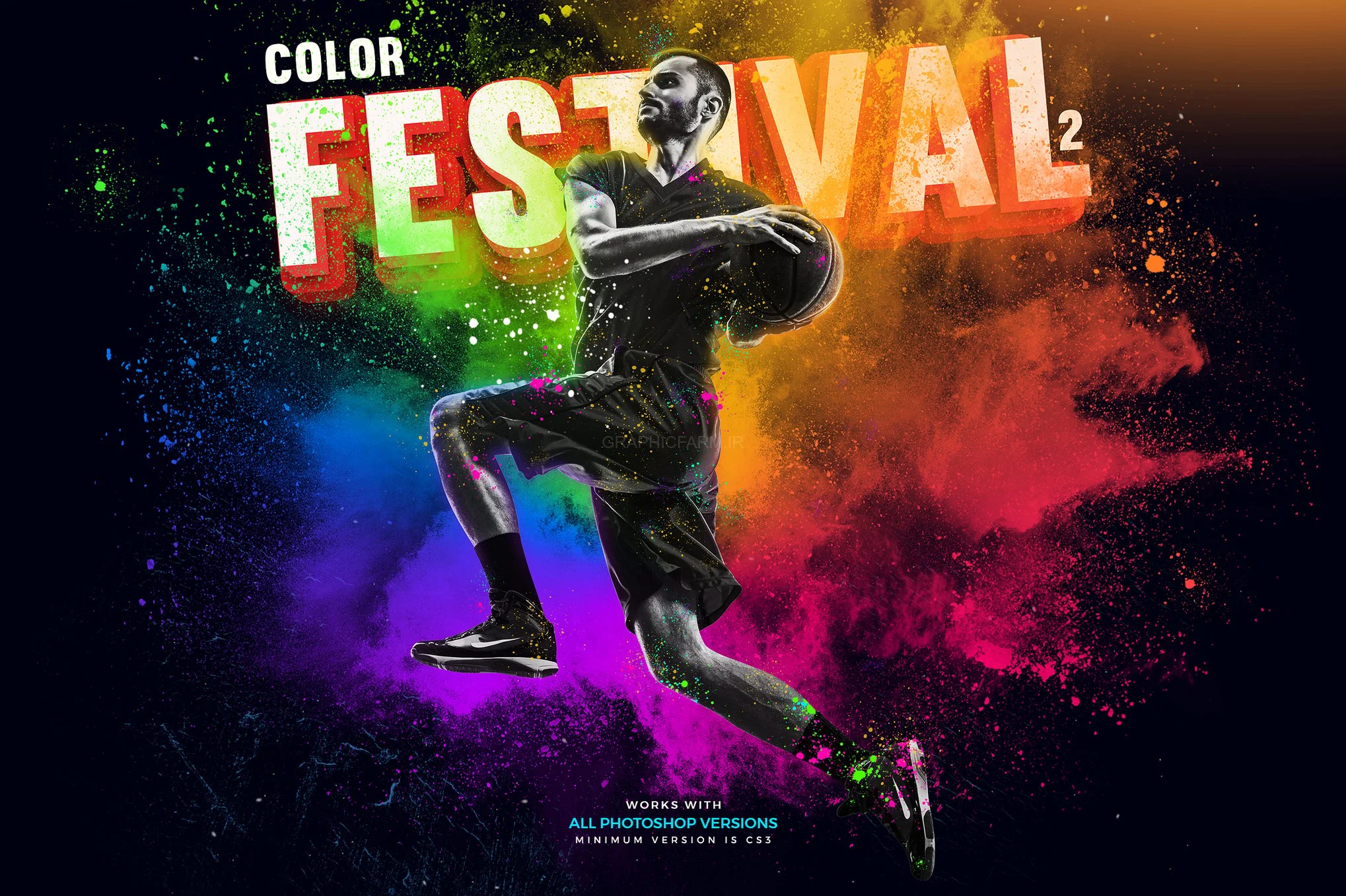 Color Fetival 2 Photoshop Action