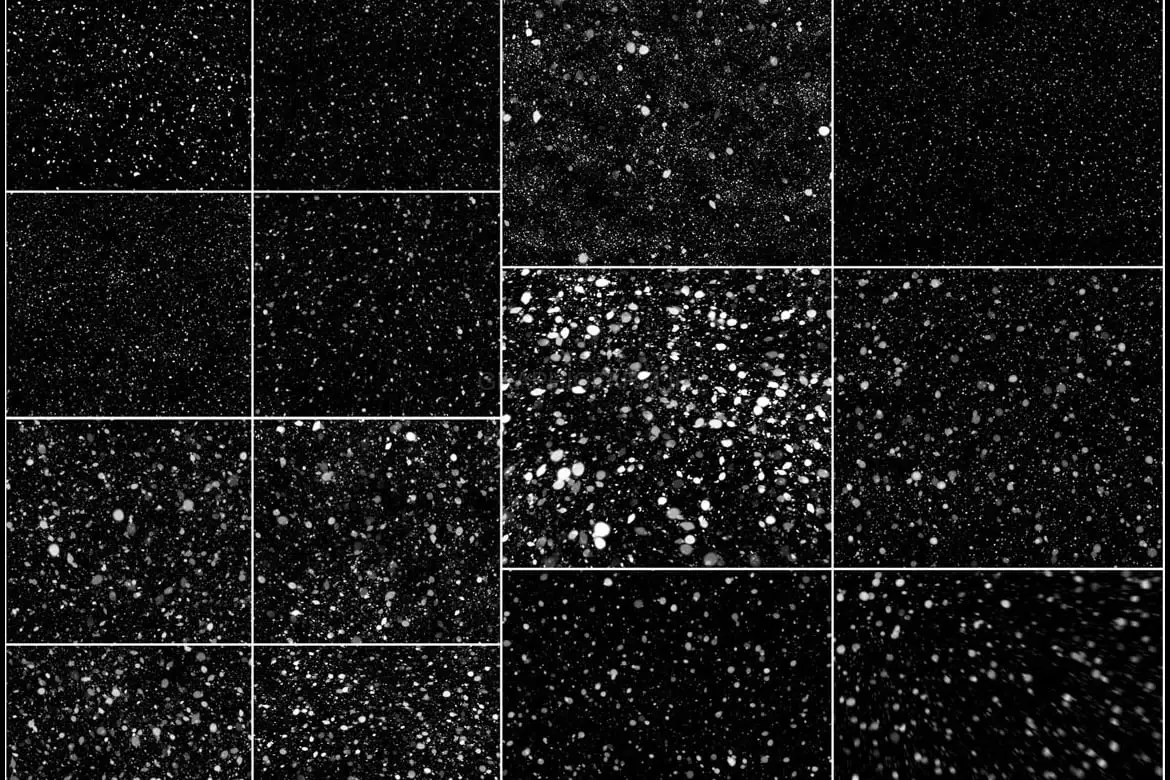 100 Snow Photoshop Brushes