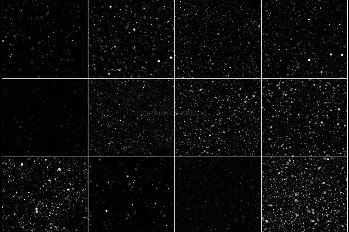 100 Snow Photoshop Brushes