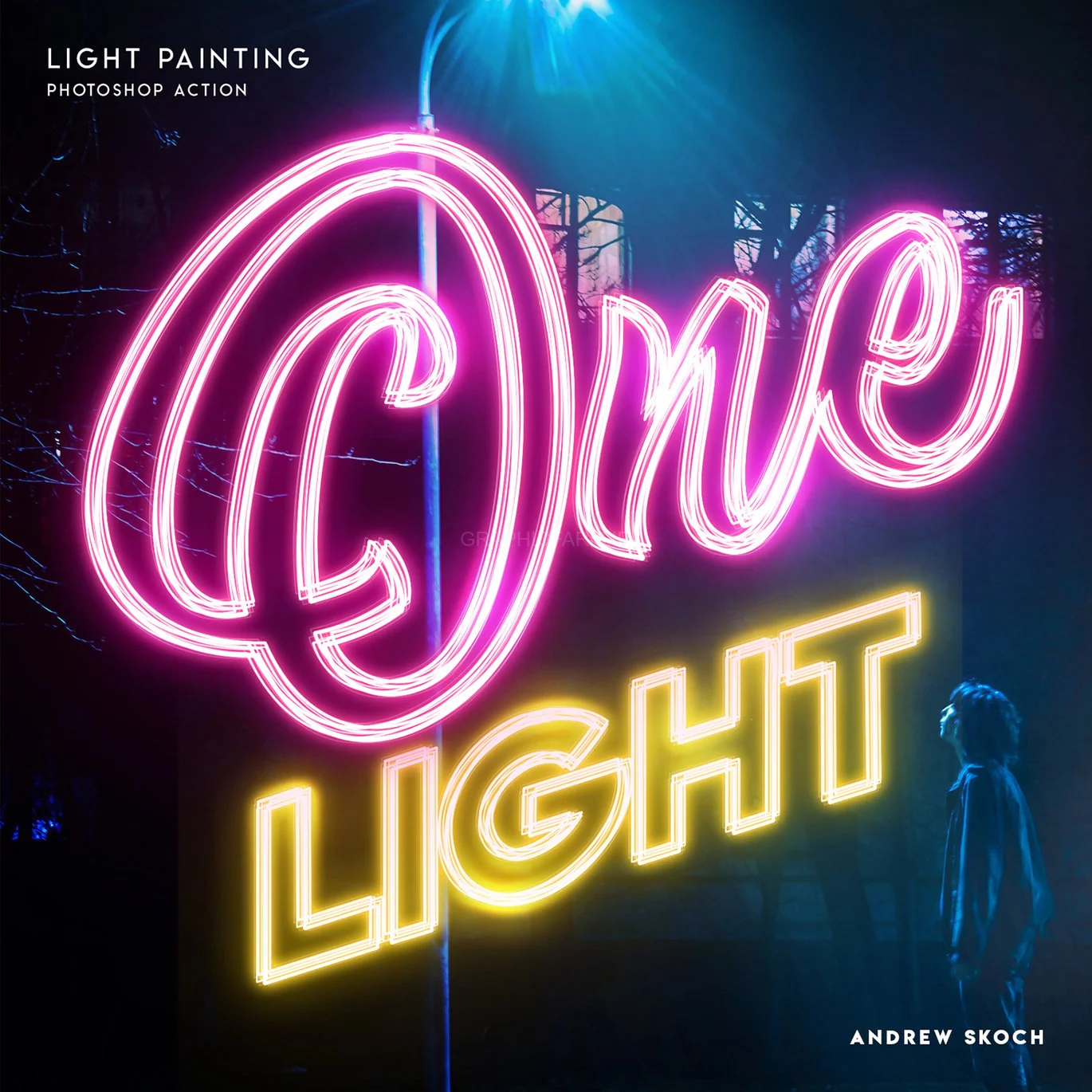 Light Painting - Photoshop Action