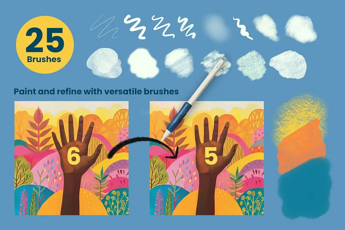 Artisan Enhance Procreate Brushes
