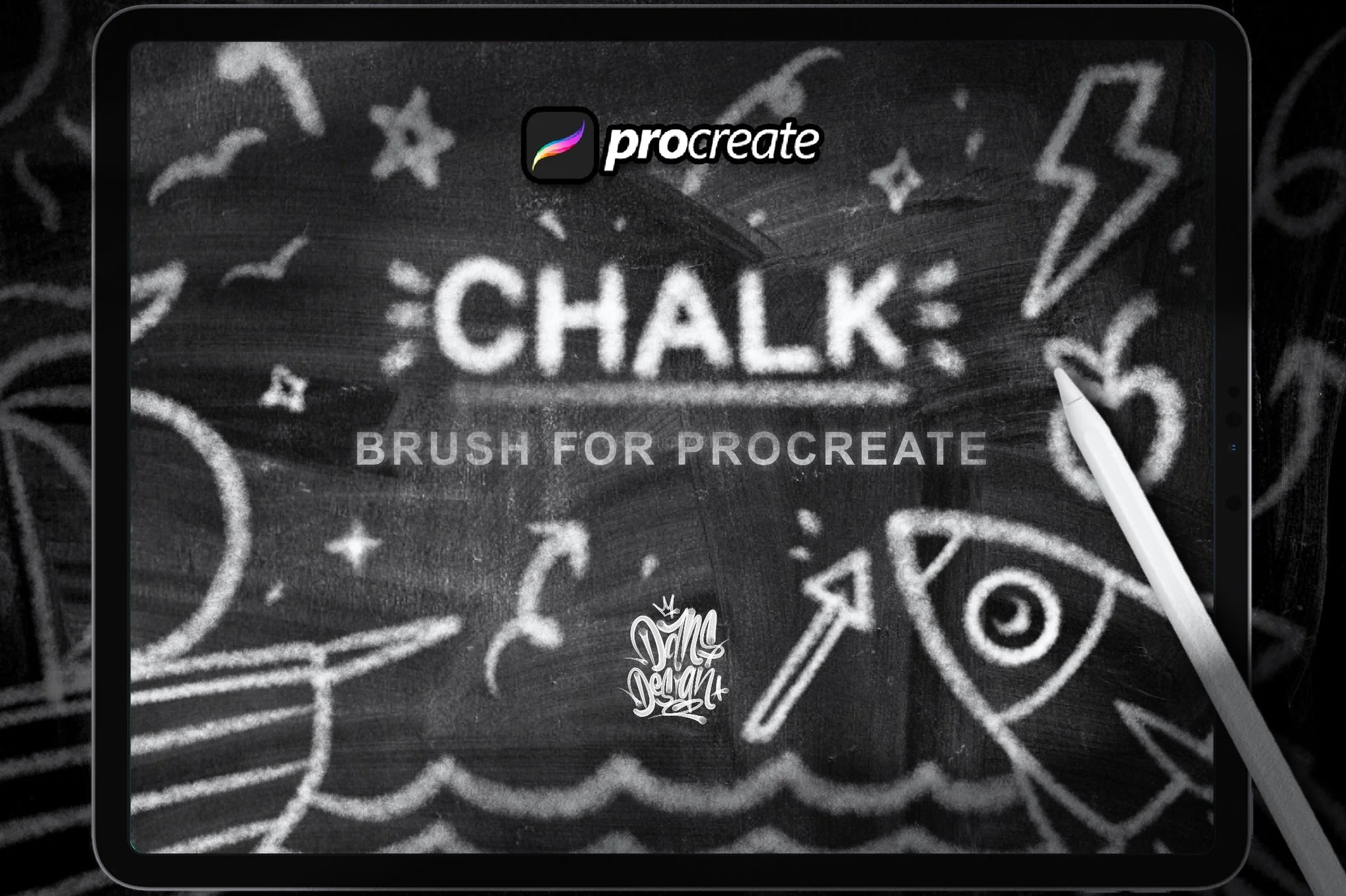 Chalk Brush Procreate
