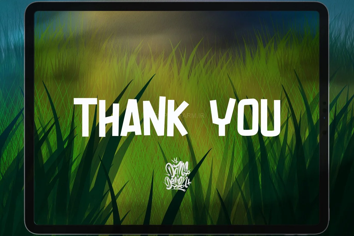 Dansdesign Grass Procreate Brush