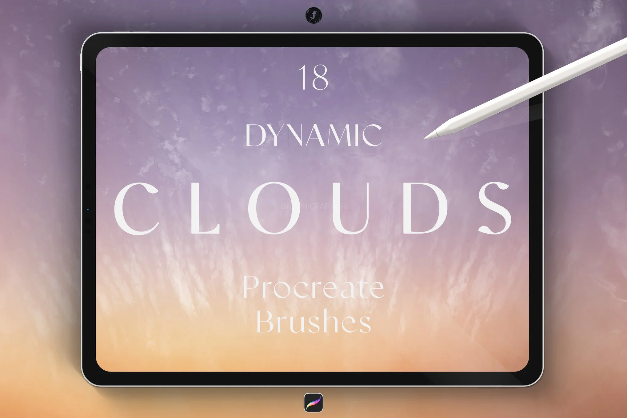 Dynamic Clouds Procreate Brushes