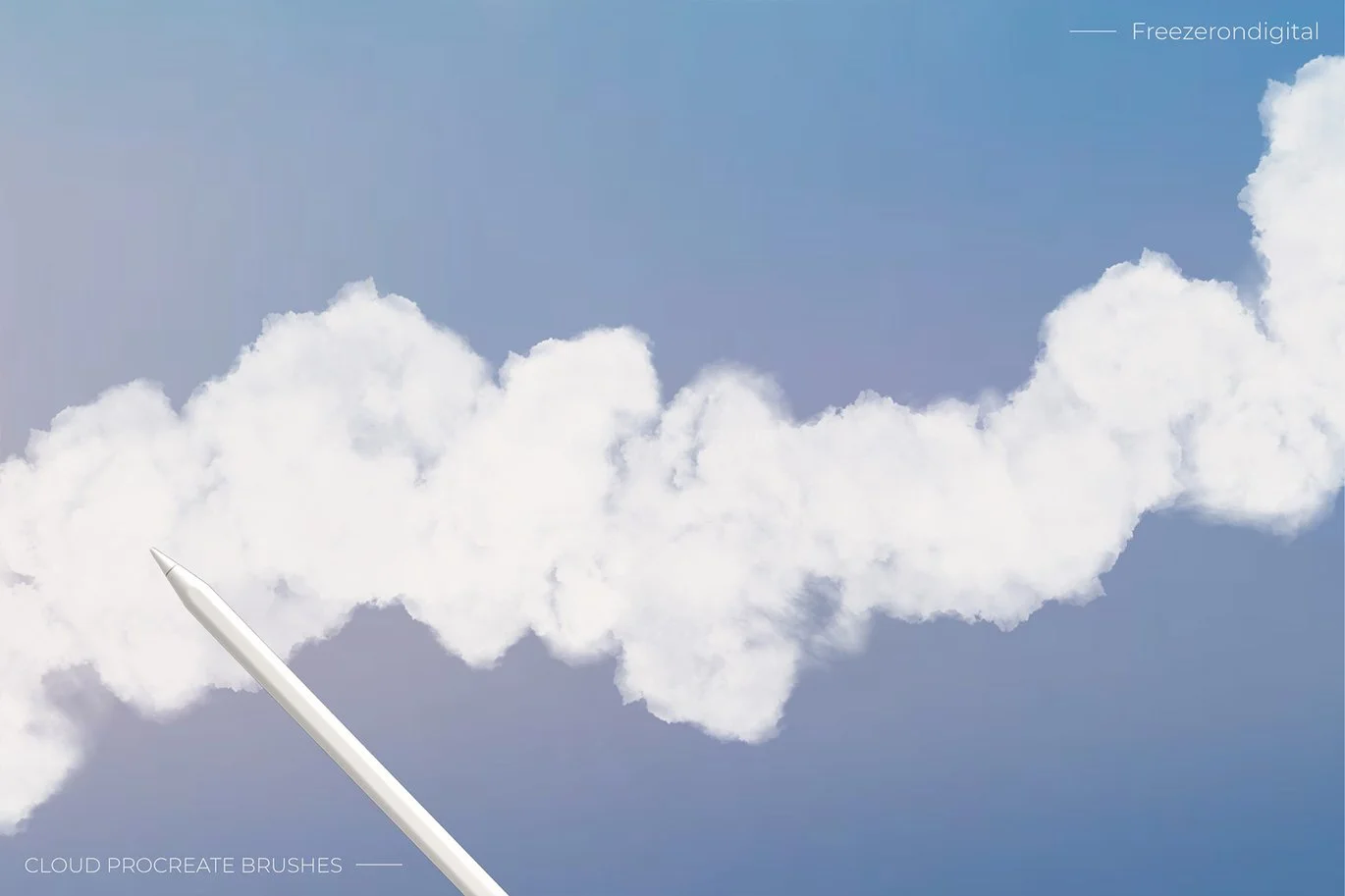 Dynamic Clouds Procreate Brushes