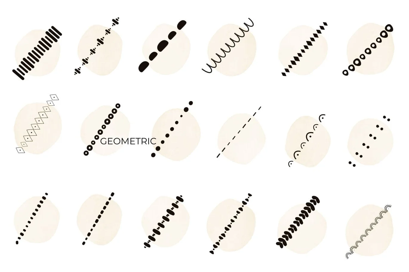 Procreate Pattern Border Brushes