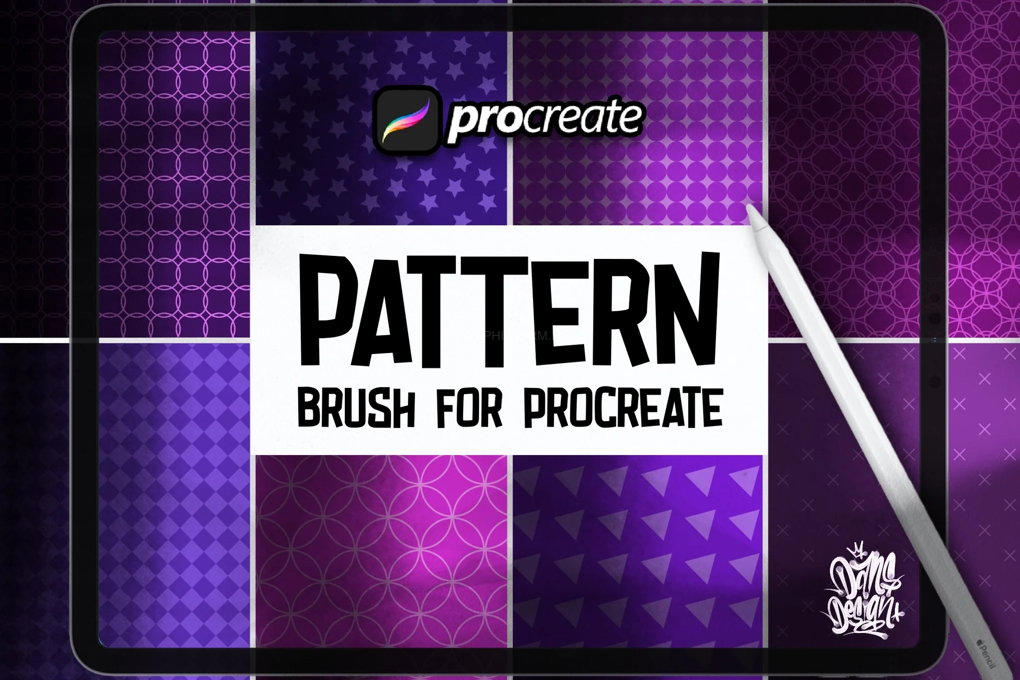 Dansdesign Pattern Brush Procreate