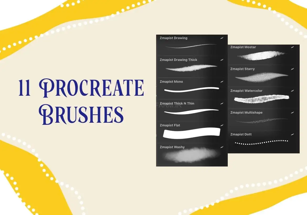 Drawing Ultime Pro Procreate Brushes