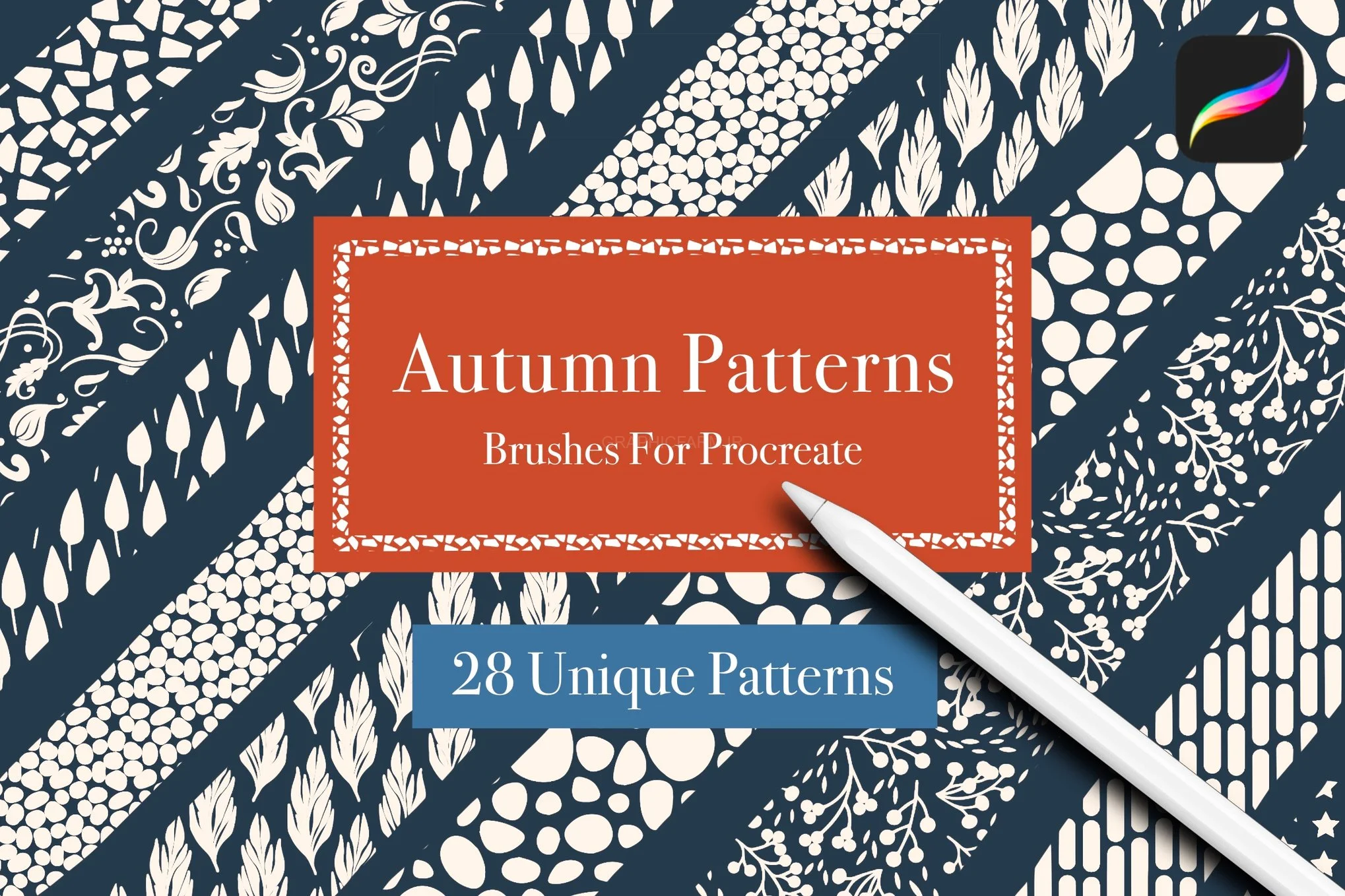 Autumn Pattern Brushes