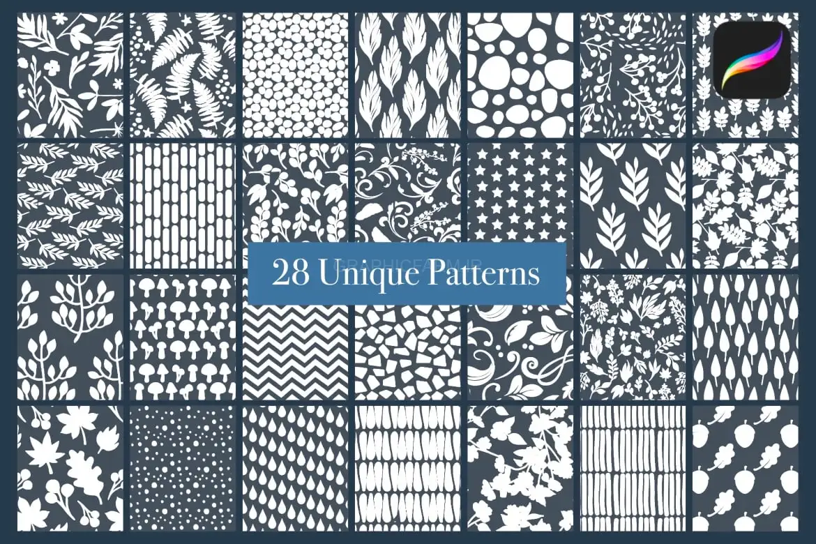 Autumn Pattern Brushes