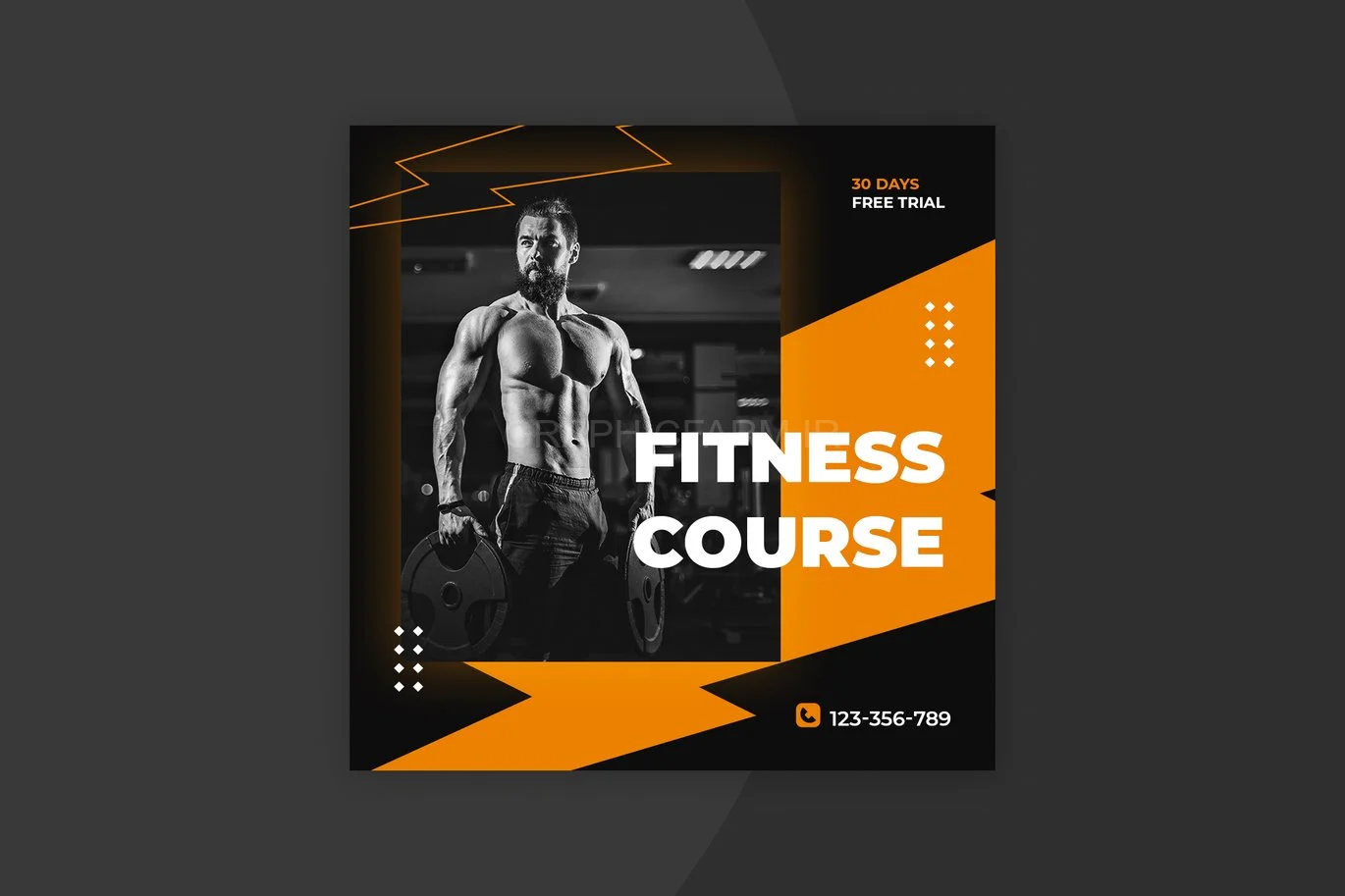 Fitness Instagram Post Template