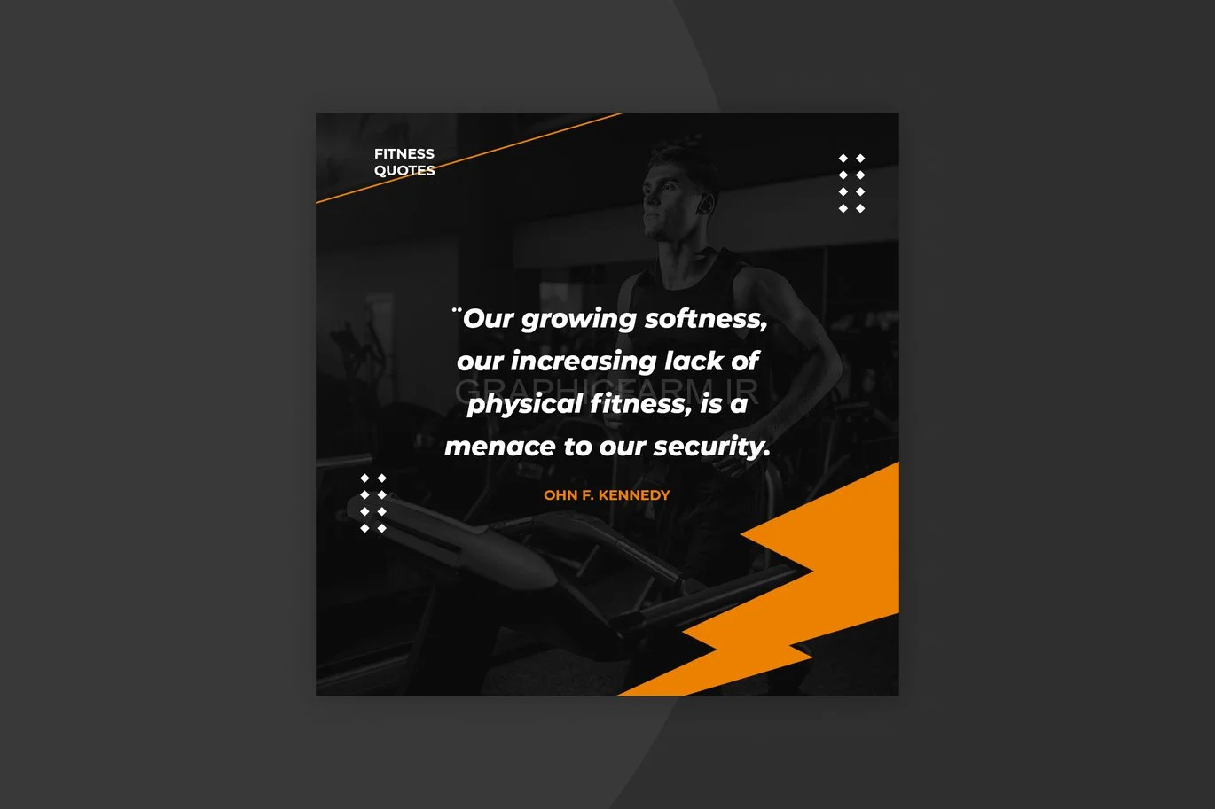 Fitness Instagram Post Template